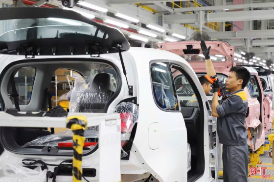 62.000 ôtô điện được sản xuất tại Hà Tĩnh trong 9 tháng